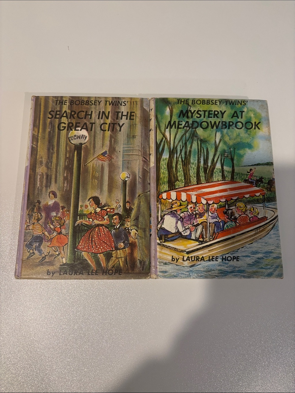 The Bobbsey Twins Vintage Books set of 2